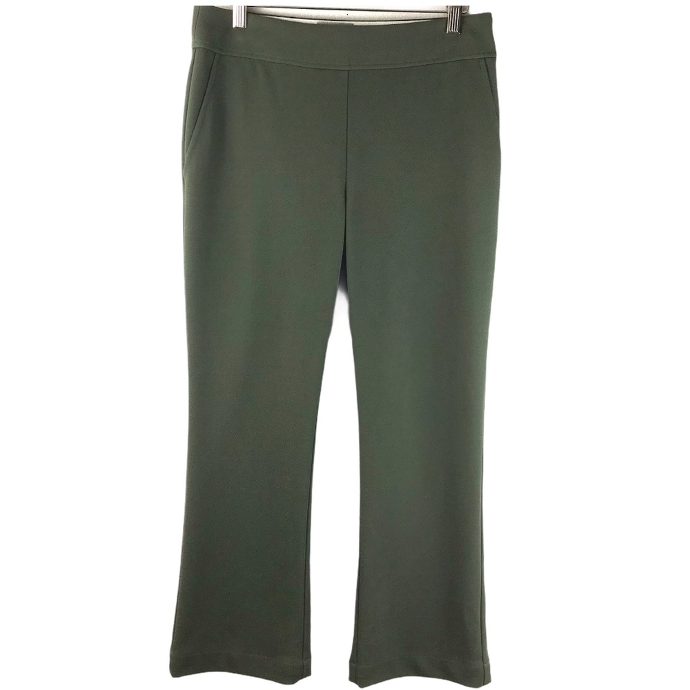 Grey Jason Wu Cropped Flare Pants Sz 2
